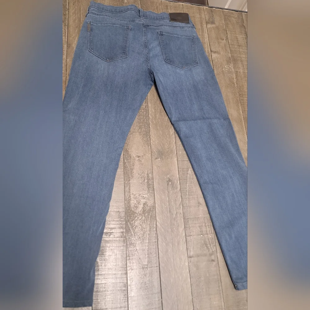 PAIGE Federal Men's Jeans Slim Straight Size 30x30 Blue Stretch Denim USA Made - Picture 9 of 10